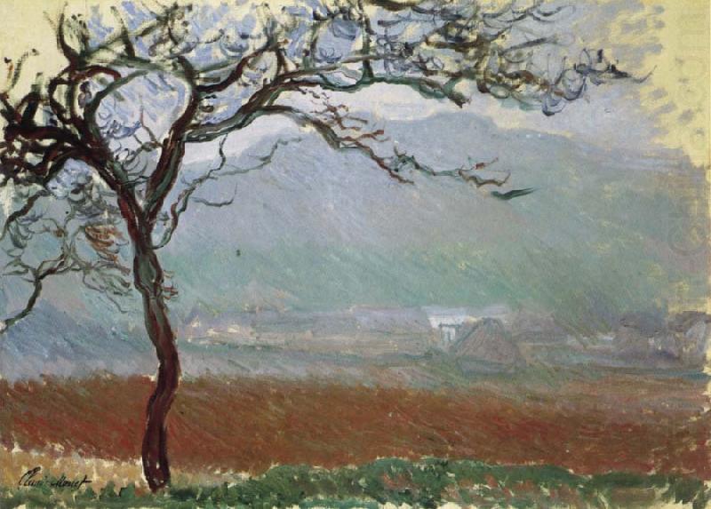 Landscape at Giverny, Claude Monet